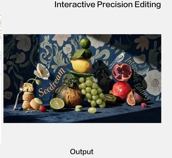 AI-generated Food Styling Edit with Exact Color Codes made with Seedream 5.0 Pro