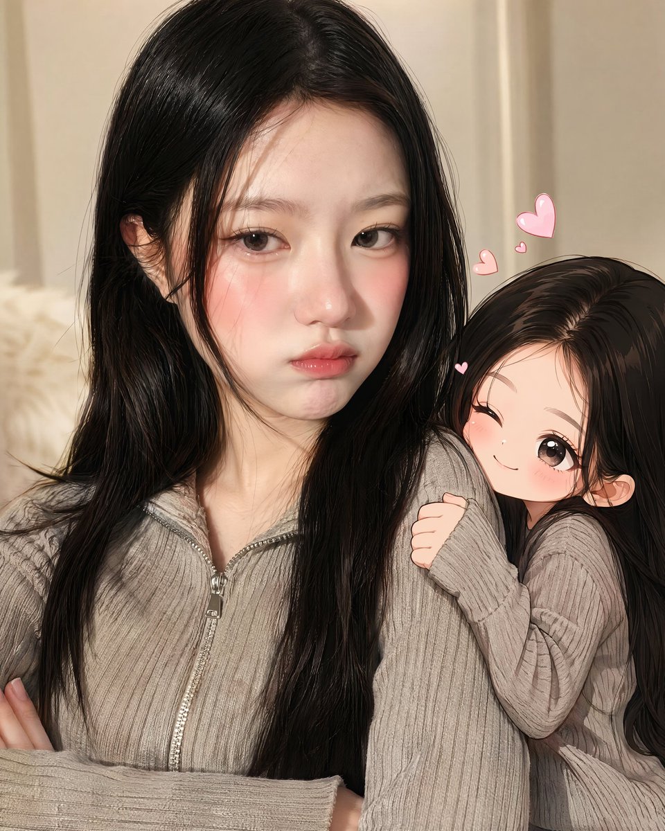 GPT 이미지 2로 생성한 나와 애교부리는 미니 캐릭터