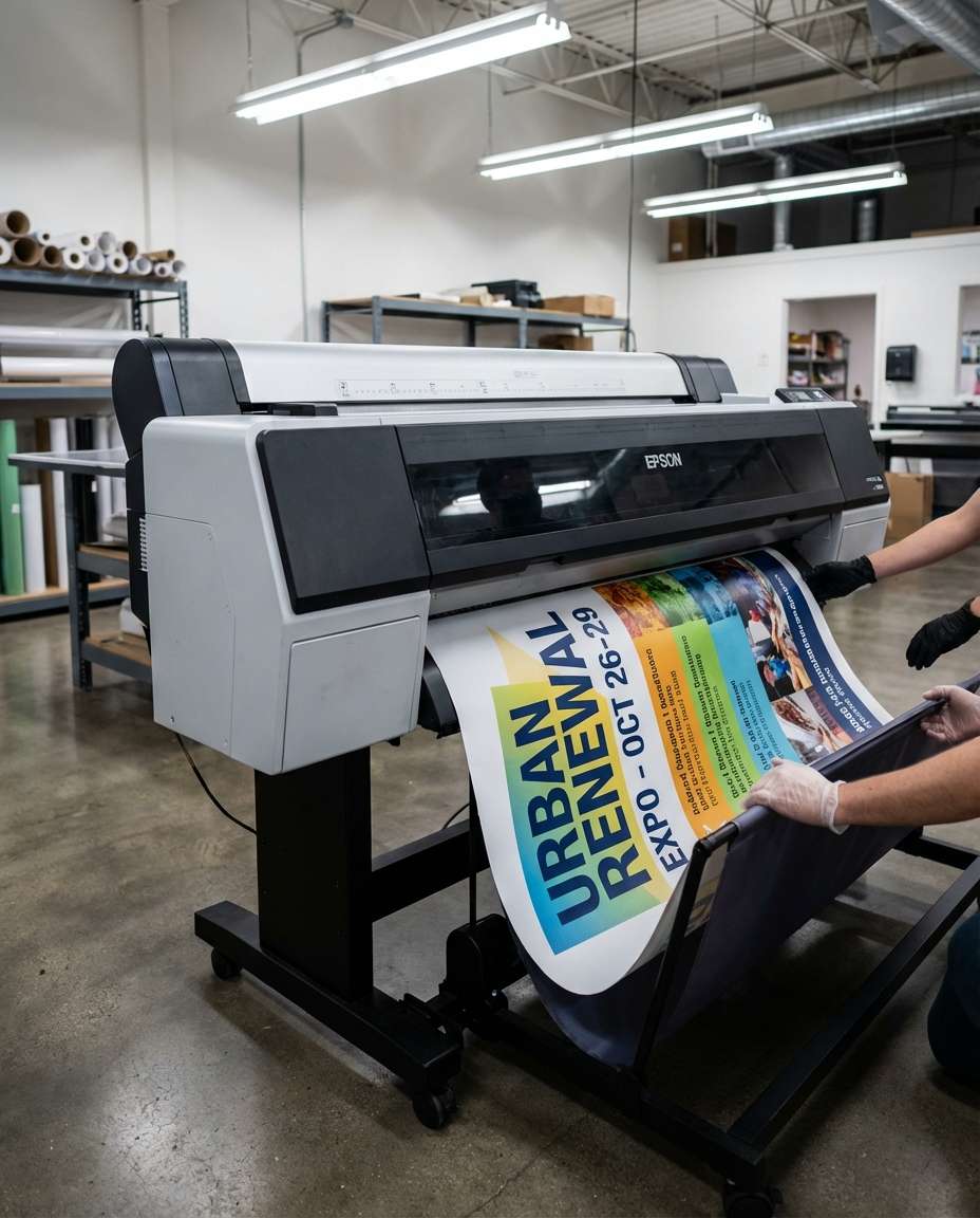 AI-generated Printing Shop Preview made with Nano Banana 2