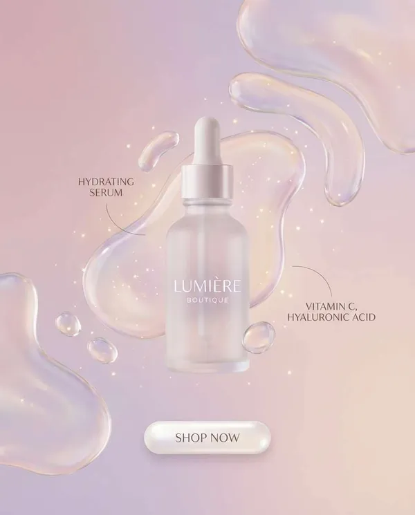 AI-generated Beauty Skincare Drop made with Nano Banana 2
