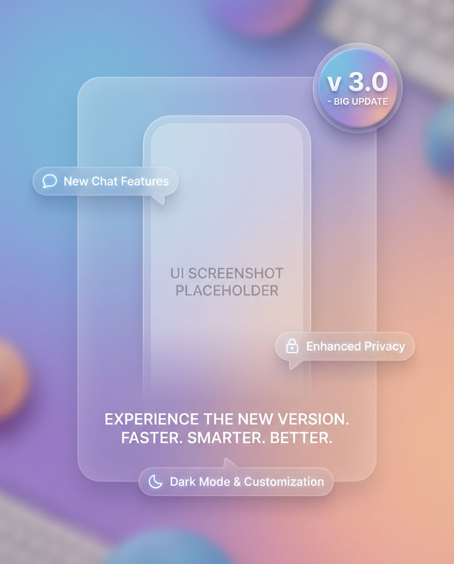 나노바나나 2로 생성한 3D 팝업 카드 App Update Announcement