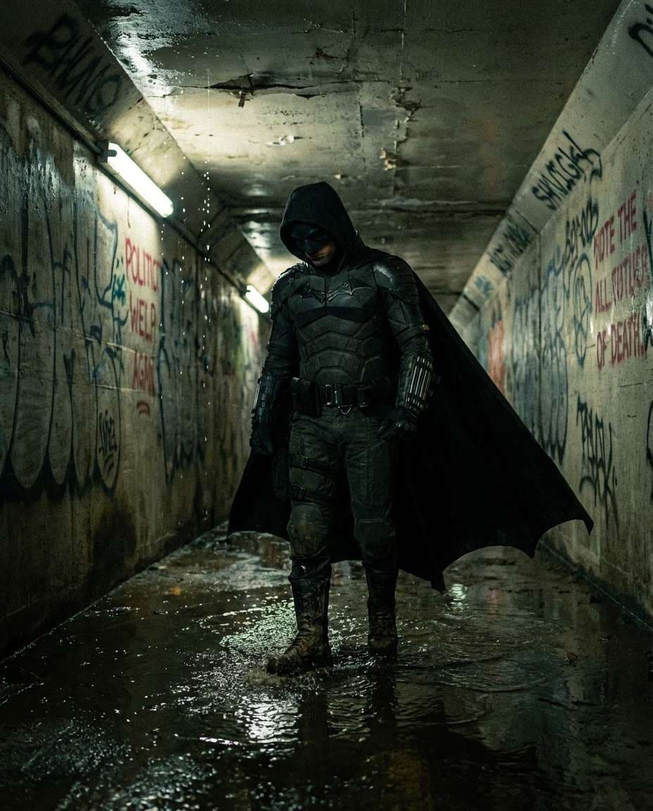AI-generated Subway Tunnel Walk made with Nano Banana 2