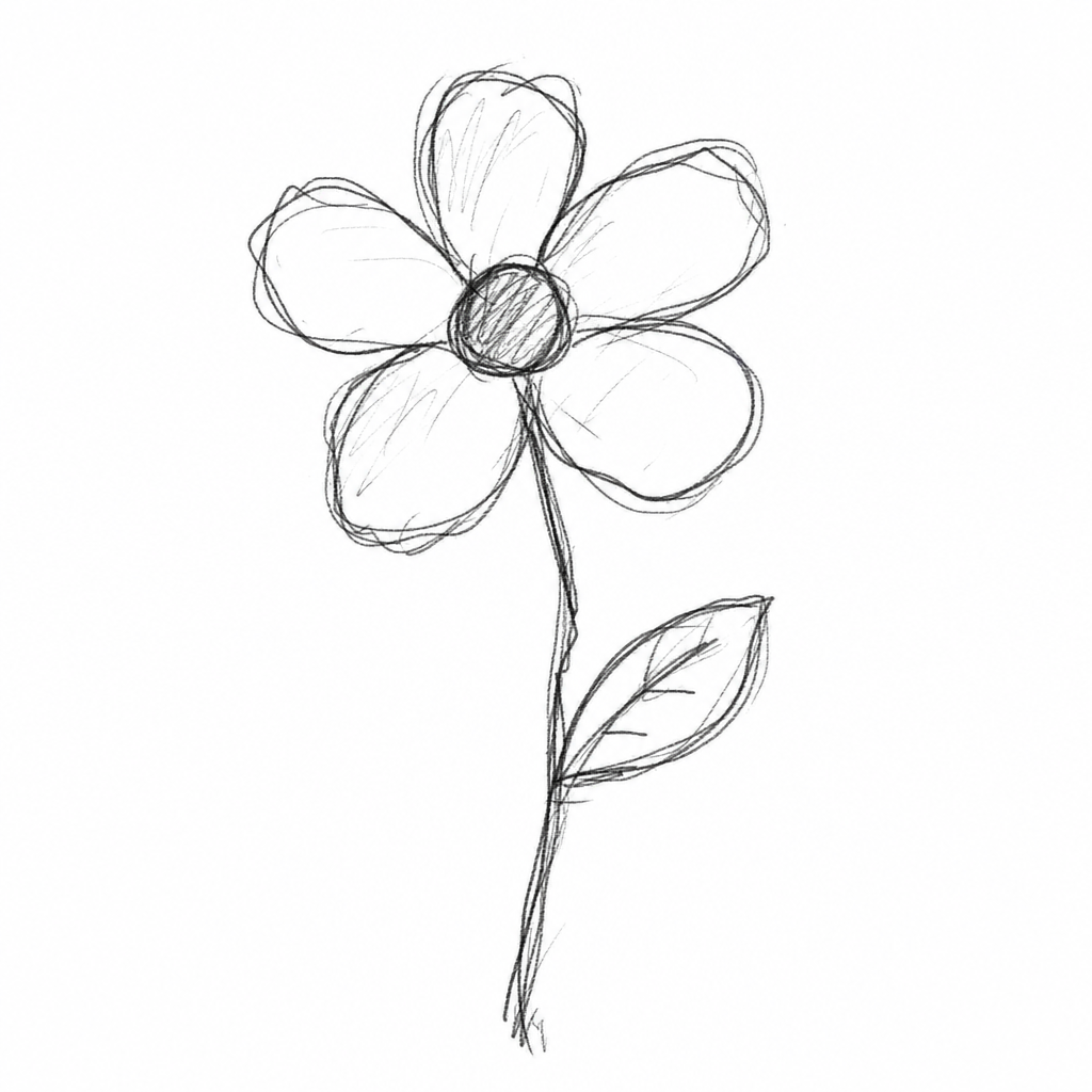 GPT 이미지 2로 생성한 허접한 꽃 그림