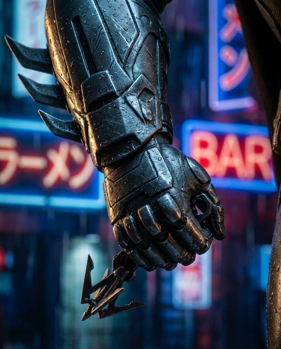AI-generated Gauntlet Gadget Macro made with Nano Banana 2