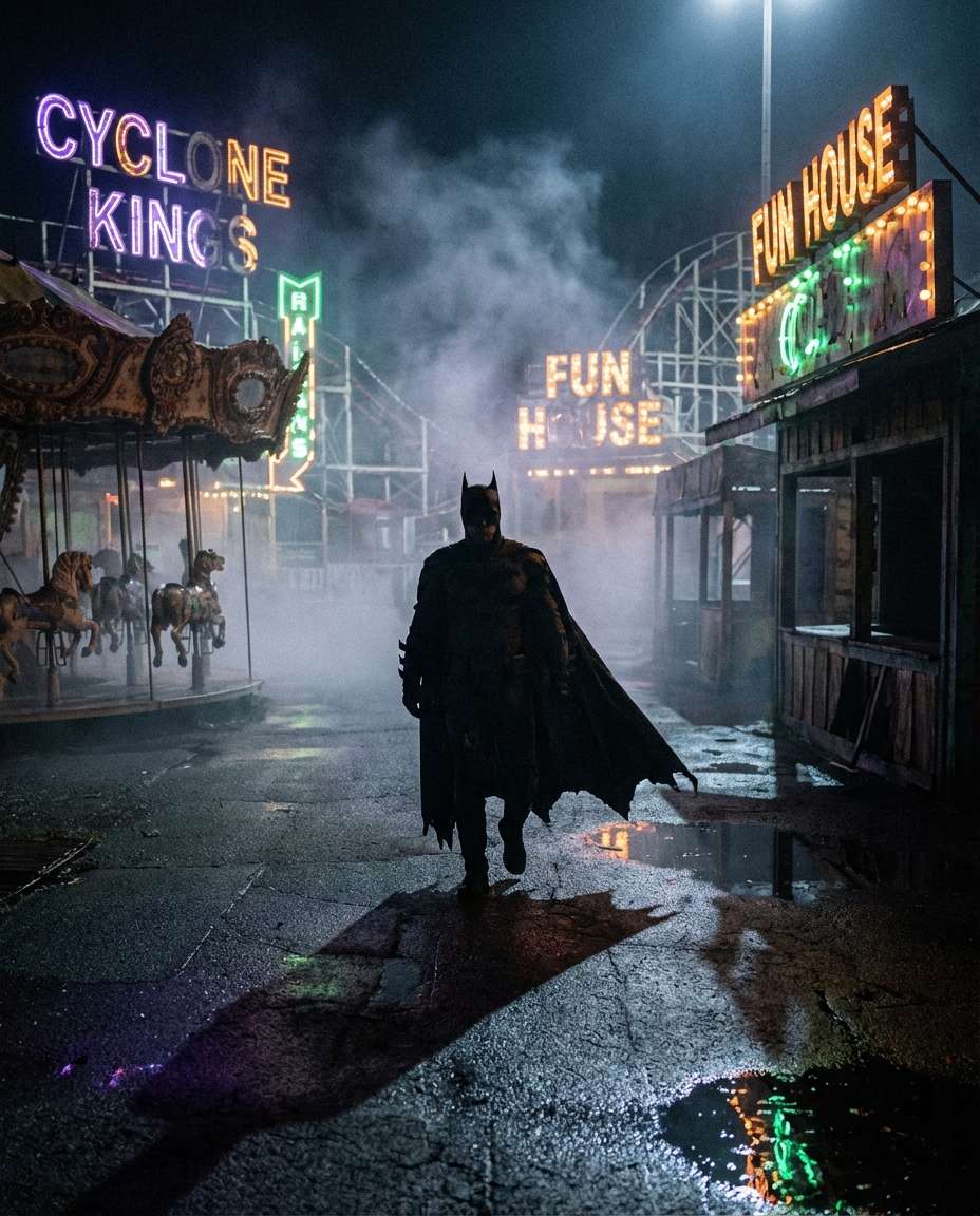 AI-generated Abandoned Carnival made with Nano Banana 2