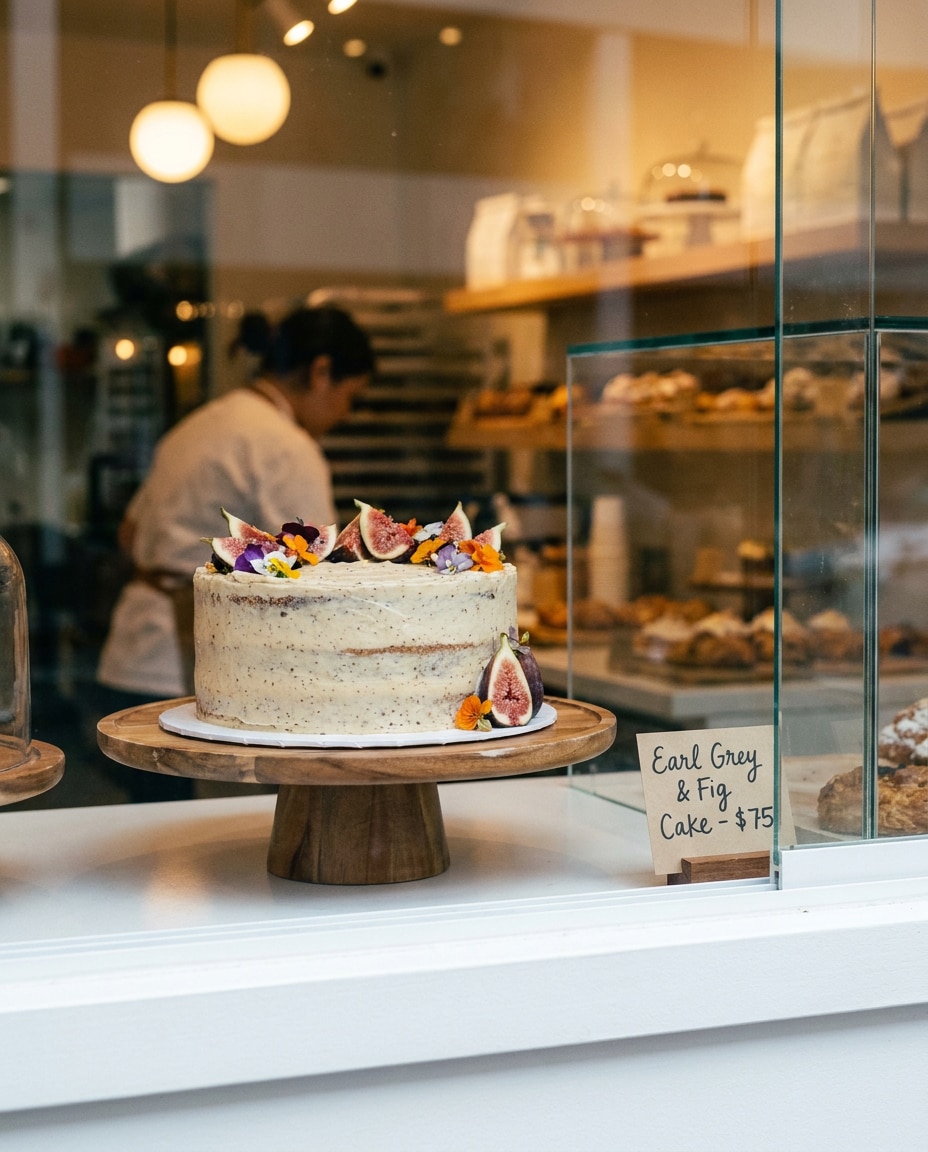 AI-generated Bakery Window Display made with Nano Banana 2
