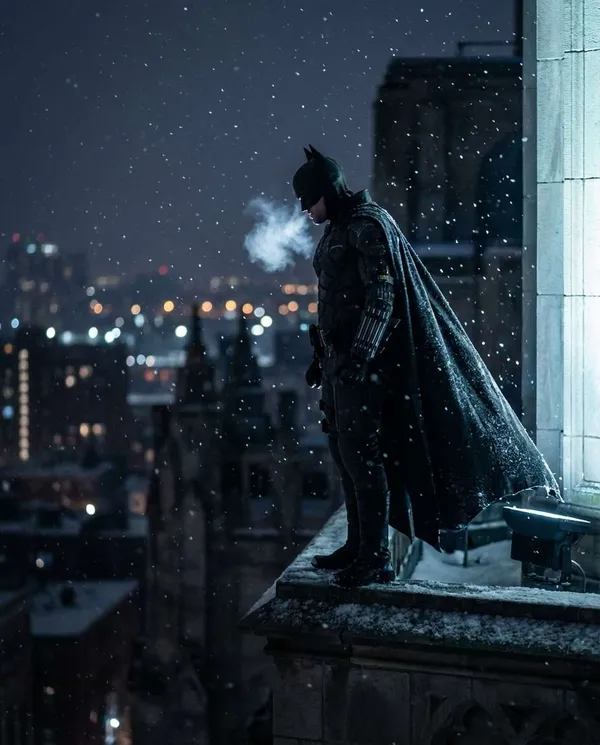 AI-generated Snowy Night Watch made with Nano Banana 2