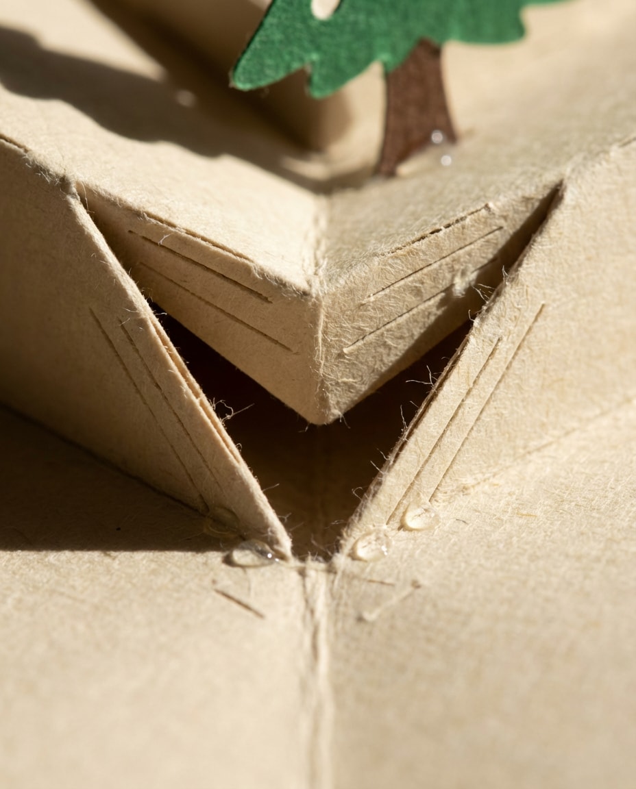AI-generated Macro Pop-up Card Fold Mechanism made with Nano Banana Pro