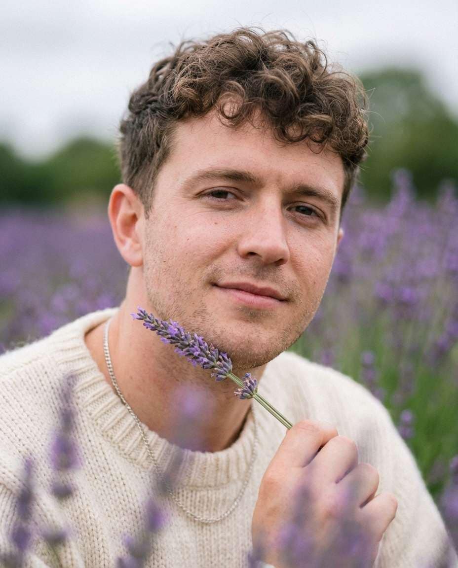 AI-generated Close-Up Lavender Bokeh made with Nano Banana Pro