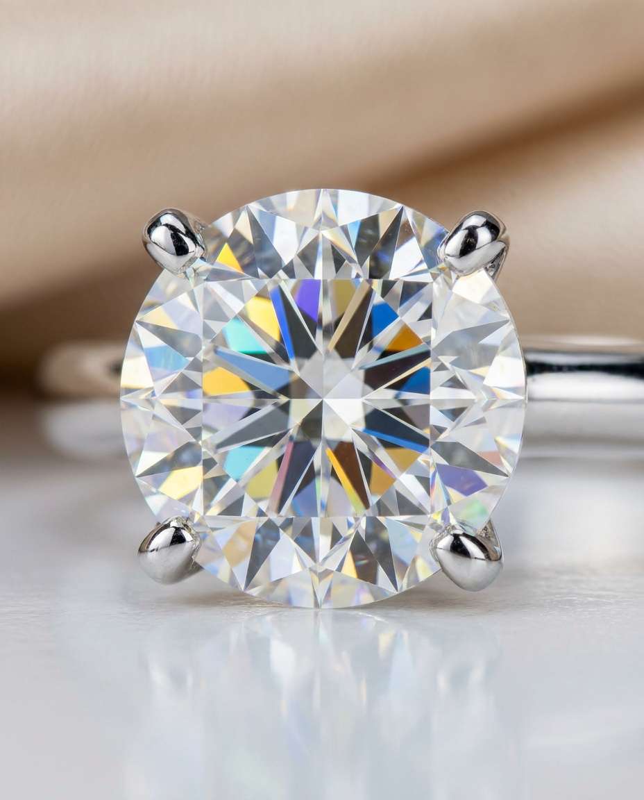 AI-generated Diamond Prong Sparkle made with Nano Banana Pro