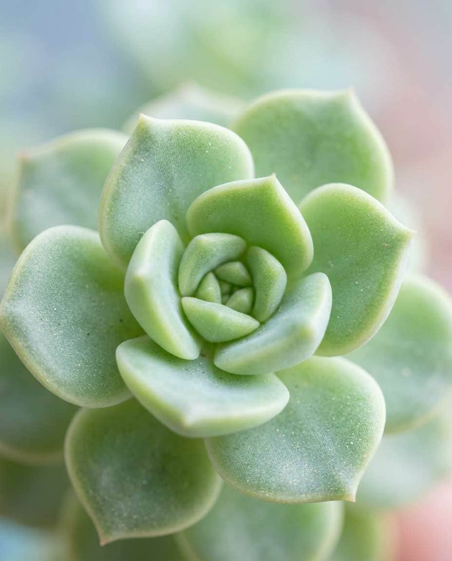 AI-generated Succulent Spiral Center made with Nano Banana Pro