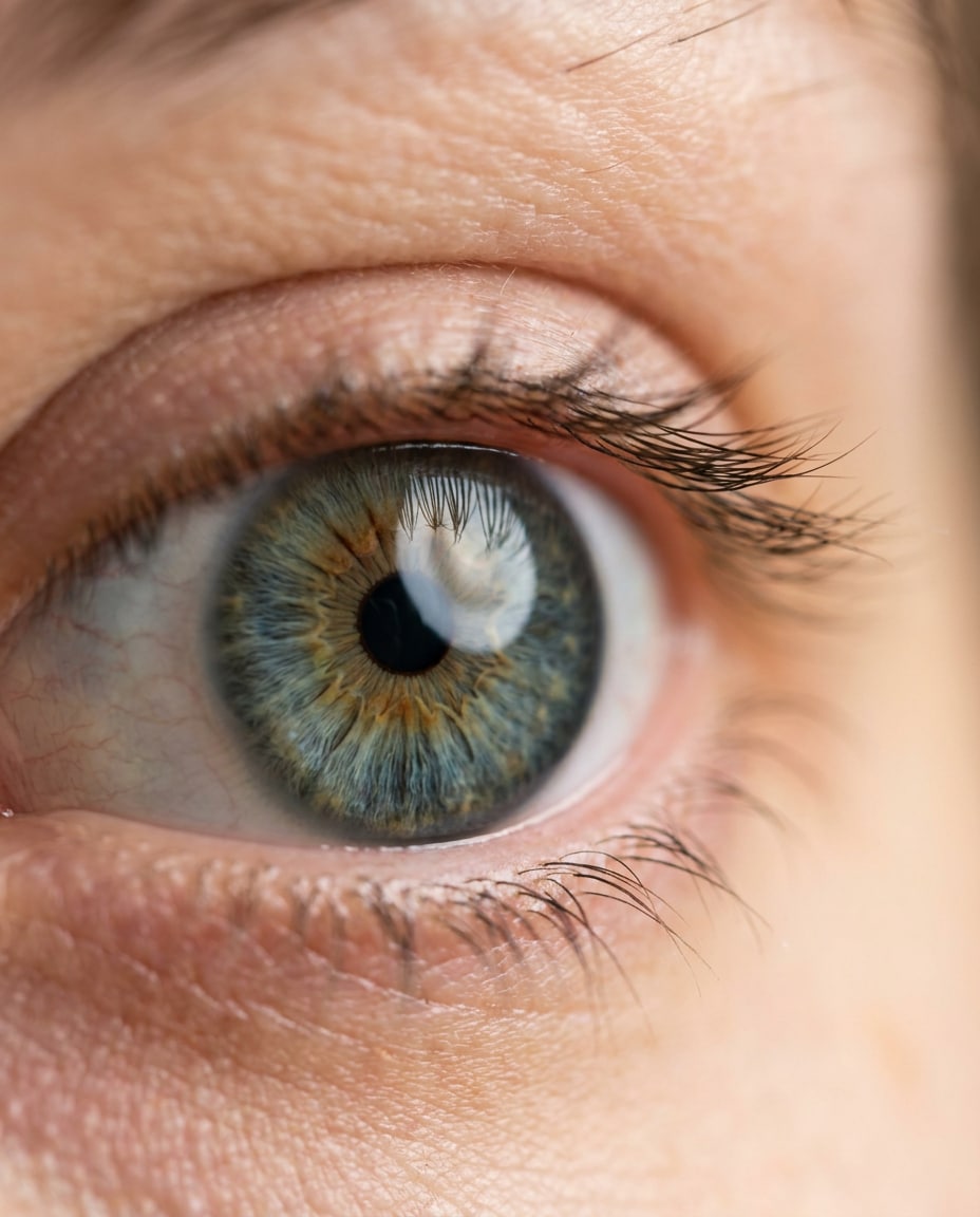 AI-generated Iris Nebula Eye made with Nano Banana Pro
