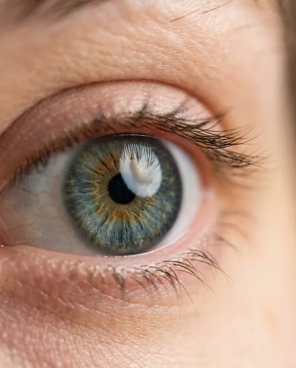 AI-generated Iris Nebula Eye made with Nano Banana Pro