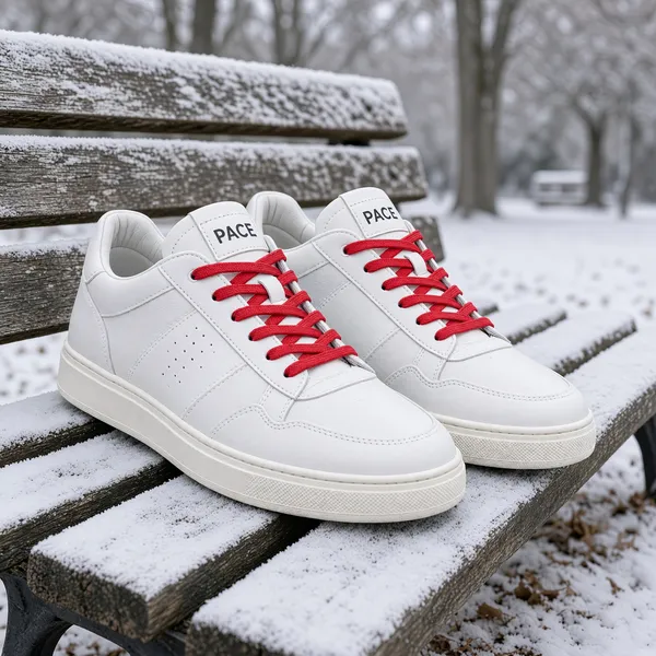 AI-generated Recolor Sneakers and Swap the Season made with Grok Imagine Image 2.0